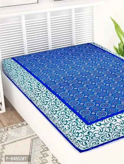 Trendy Cotton Jaipuri Single Bedsheet-thumb3