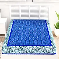 Trendy Cotton Jaipuri Single Bedsheet-thumb1