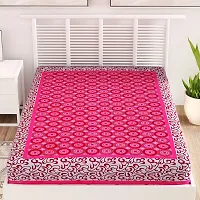 Trendy Cotton Jaipuri Single Bedsheet-thumb1