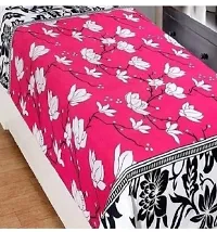 UniqChoice Floral Japuri Printed 120 TC | 100% Cotton| Double Bedsheet with 2 Pillow Cover| King Size bedsheet| Double Size bedsheet| Yellow-thumb3