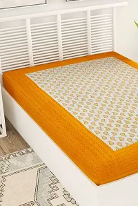 UniqChoice 100% Pure Cotton Jaipuri Traditional Printed Single Bed Sheet-thumb2