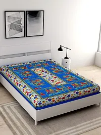 Bombay Spreads Multi Color 100% Pure Cotton Single Bed Sheet Without Pillow Cover Elegant Design for Bedding or Decoratuve (Jaipuri Bed Spreads)-thumb2