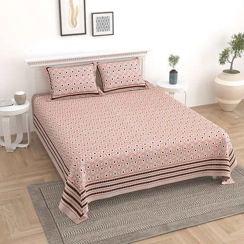 100% Pure Cotton Printed Double Bedsheets!!!