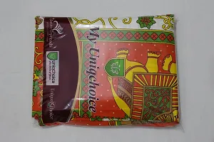 UniqChoice Jaipuri Print Rajasthani Tradition 120 TC Cotton Double Bedsheet with 2 Pillow Covers - Orange-thumb3