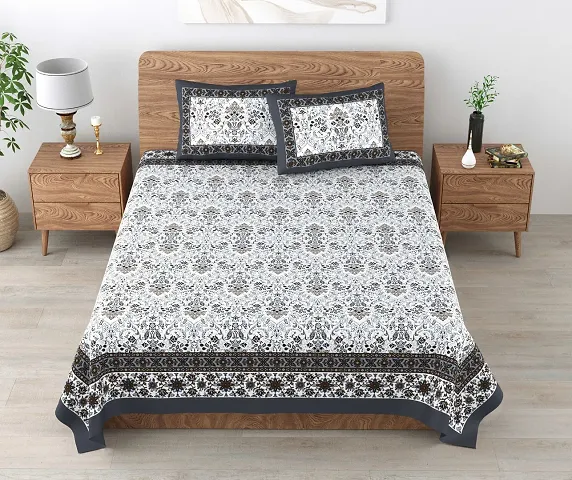New Arrival Cotton King Size Bedsheets (98*107 Inch) Vol 5