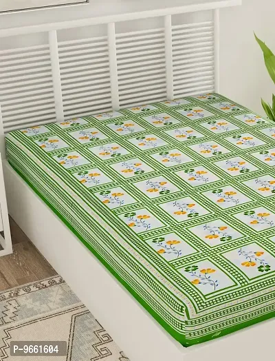 Bombay Spreads Multi Color 100% Pure Cotton Single Bed Sheet Without Pillow Cover Elegant Design for Bedding Or Decoratuve | Jaipuri Design| 100% Pure Cotton-thumb3