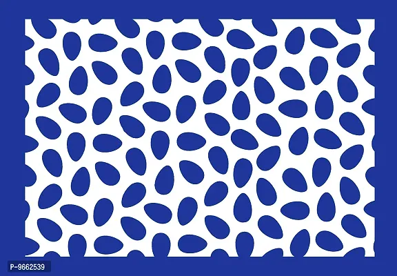 UniqChoice 100% Cotton Blue Color Polkadots Printed Single bedsheet with 1 Pillow Cover,1+1_Single_Polkadots_Blue-thumb4