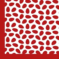 UniqChoice 100% Cotton Red Color Polkadots Printed[ Single bedsheet with 1 Pillow Cover,1+1_Single_Polkadots_Red-thumb2