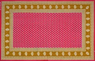 Bombay Spreads Cotton 144 TC Bedsheet (Red_Single)-thumb4