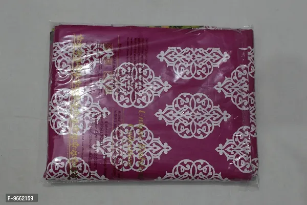 UniqChoice Rajasthani Traditional Print 120 TC 100% Cotton Double Bedsheet with 2 Pillow Cover,Pink(UCKBD_02)-thumb5