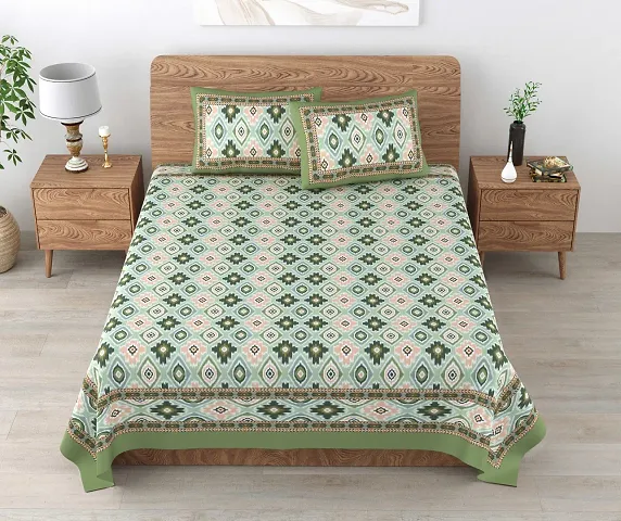 New Arrival Cotton King Size Bedsheets (98*107 Inch) Vol 5