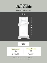 UniqChoice 100% Cotton Jaipuri & Sanganeri Tradititional 2 Single Bed Sheet Combo-thumb2