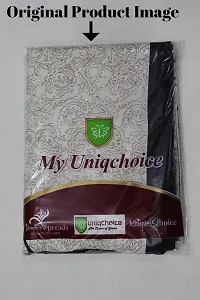 UniqChoice Black Color Rajasthani Traditional Printed 120 TC 100% Cotton Double Bedsheet with 2 Pillow Cover,Tree_01-thumb2