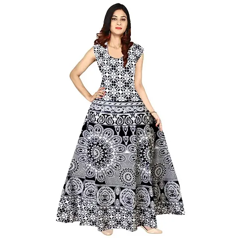 Best Selling Cotton Ethnic Gowns 