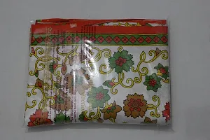 UniqChoice Jaipuri Print Rajasthani Tradition 120 TC Cotton Double Bedsheet with 2 Pillow Covers - Orange-thumb4