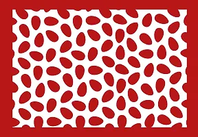 UniqChoice 100% Cotton Red Color Polkadots Printed[ Single bedsheet with 1 Pillow Cover,1+1_Single_Polkadots_Red-thumb3