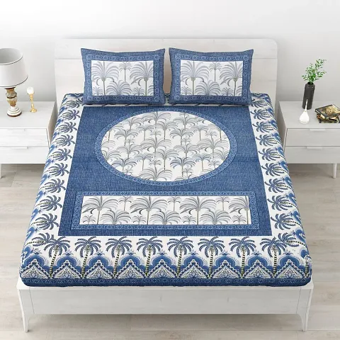 New Arrival Attractive Pure Cotton Double Bedsheets