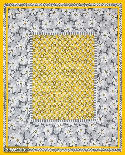 Rangun Bedsheet| Pure Cotton | Jaipuri Traditional | Printed | Double Bedsheet with 2 Pillow Cover | Yellow-thumb2