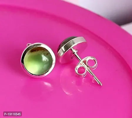 Designer Stud Earrings for Girls and Women 925 Sterling Silver 6MM Custume Jewelry-thumb2