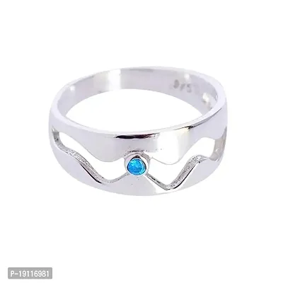 Ravishing Impressions Eternity Design Neon Apatite Simple Dainty 925 Sterling Silver Engagement Ring-thumb0