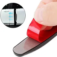 CADEAU Microfibre Car Door Guard Black Pack of 4 Universal For Car Universal For Car-thumb2