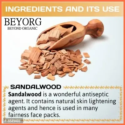 BIO Organic Sandalwood Face Pack Powder (100 g)-thumb3