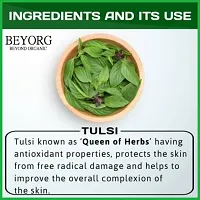 BEYORG Tulsi Powder for Tea, Face and Hair | Pure and Natural | Basil Leaves Powder (100g)-thumb3
