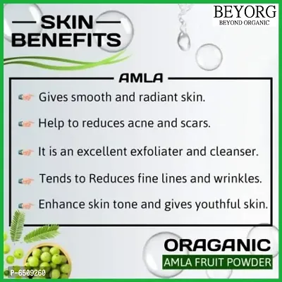 Organic Amla Indian Gooseberry Powder for Hair and skin (100G)-thumb3