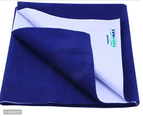 HomeStore-YEP Waterproof Baby Bed Protector Dry Sheet for New Born Babies (Blue, Medium - 100cm x 70cm)