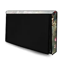 HomeStore-YEP Non woven Printed 24 Inches Led TV Cover / Led Cover with Transparent Polythene Layer Compatible for All Brands Every Models Green Flower-thumb1