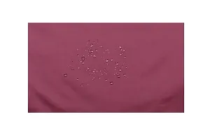 HomeStore-YEP 100% Waterproof Mattress Protector Cover with Elastic Strap for Baby, Double Bed (75 x 72inch, Color-Grey) (Maroon)-thumb3