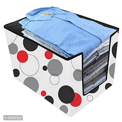 HomeStore-YEP Non Woven Shirt Stacker/Shirt Organizer Wardrobe Organizer- Multi- Pack of 2