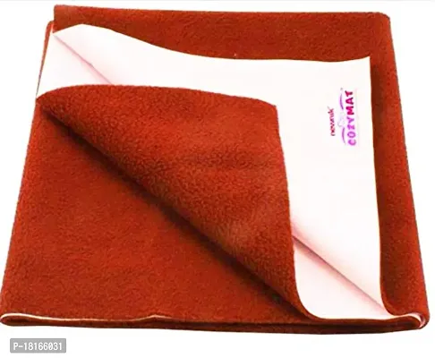 HomeStore-YEP Waterproof Baby Bed Protector Dry Sheet for New Born Babies (Maroon, Medium - 100cm x 70cm)