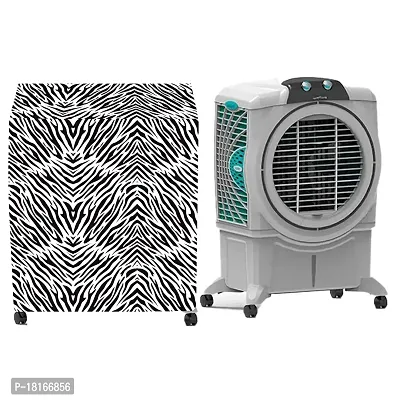 HomeStore-YEP Air Cooler Cover Compatible for Symphony Sumo 75 XL Desert Cooler Water Resistant Cover Zebra Print