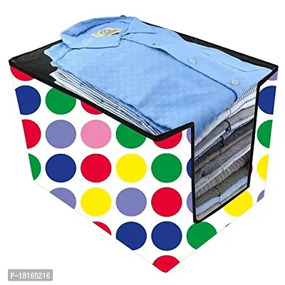 HomeStore-YEP Non Woven Shirt Stacker/Shirt Organizer Wardrobe Organizer- Multi- Pack of 2