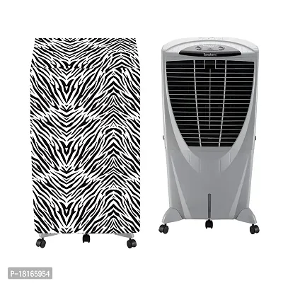 HomeStore-YEP Air Cooler Cover Compatible for Symphony Winter 80 Ltr Air Cooler Cover Zebra Print