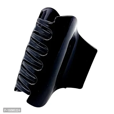 Designer Black Plastic Clips For Women-thumb2