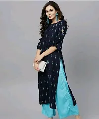 Stylish Rayon Kurta Bottom Set For Women-thumb1