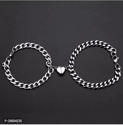 Alloy Silver Bracelet Pack of 2-thumb2