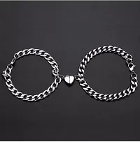 Alloy Silver Bracelet Pack of 2-thumb1