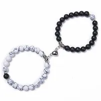 Aajkalgifts Stone Alloy Bracelet Set Pack of 2-thumb2