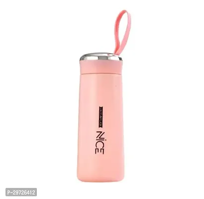 Glass Water Bottle with Silicone Protective Cover Leak-proof BPA Free Daily Water Intake For School Cycling Outdoor Sports Fitness-thumb0