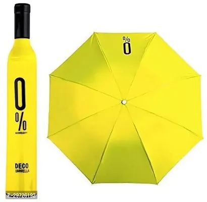 Newest Windproof Double Layer Bottle Umbrella For Men (Yellow)-thumb0