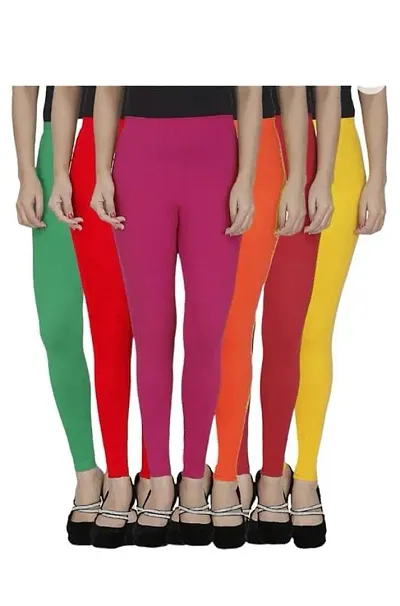 Fabulous Viscose Leggings For Women Pack Of