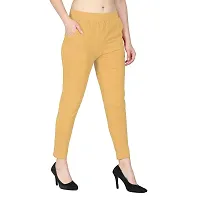 Angelou Creations Women's Cotton Stretchable Ankle Length Pocket Legging Free Size- 26-34 Inch-thumb3