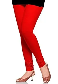 Aaru Collection Women's Regular Fit Cotton Churidar Leggings (Red, White, Black, Beige_Red White, Black, Beige_XL)-thumb4