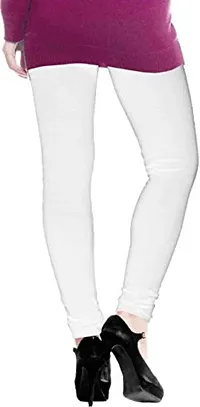 Aaru Collection Women's Regular Fit Cotton Leggings (Leggings--Pack of 3_White, Blue, Black_XL)-thumb2