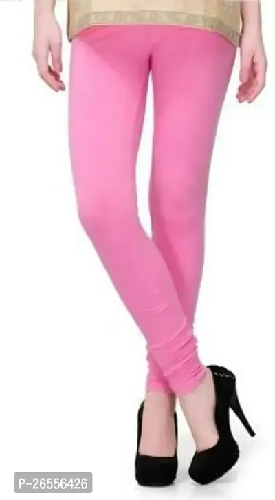 Aaru Collection Women's Regular Fit Cotton Leggings (Cotton Lycra Leggings(Black,PinkWhite_Black, Dark Green, Light Pink, Maroon_XL)-thumb4