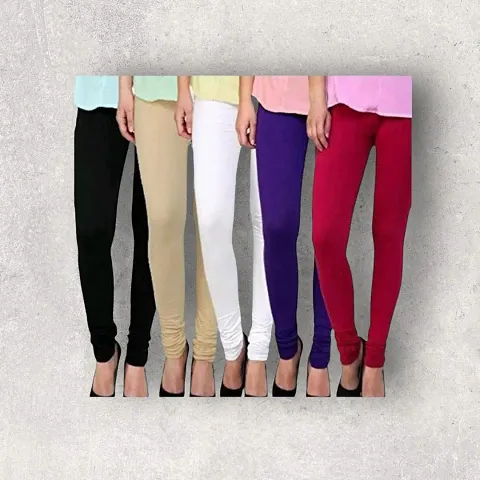 Women Leggings pack of 5 / Women leggings / leggings / Girls leggings / PR LEGGINGS / combo leggings / Women leggings