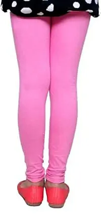 Tik Tok Girl's Cotton Slim Leggings Combo (Multicolour, 9-10 Years) -Pack of 5-thumb4